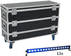 Zdjęcie EUROLITE Set 12x LED IP T-Bar 16 QCL Bar + Case with wheels - Łaziska Górne