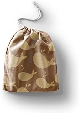 Bonamaison Borsa Telaio A Sacchetto Multicolore In Cotone – Shopping Bag Riutilizzabile Con Coulisse Per La Spesa, Regali E Uso Quotidiano - 2