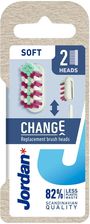 Zdjęcie Jordan Change, końcówki do szczoteczki, Soft, 2szt. - Modliborzyce