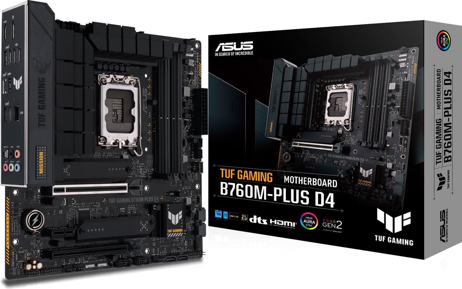 PCパーツ ASUS - ASUS TUF GAMING B760M-PLUS D4 TUF GAMING B760M-PLUS D4｜ASUS｜株式会社アユート PCパーツ