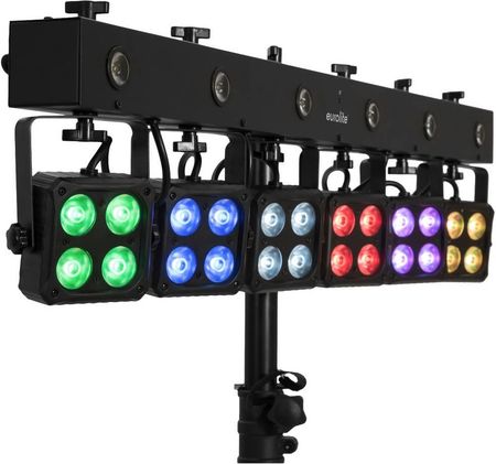 Eurolite Led Kls-180/6 Kompakt-Lichtset Efekt Dmx Led