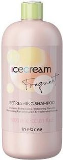 Inebrya Ice Cream Frequent Refreshing Shampoo Szampon Odświeżający Z Ekstraktem Z Mięty 1000 ml