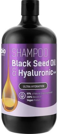 Bio Naturell Szampon Do Włosów Olej Z Nasion Czarnuszki I Kwas Hialuronowy Shampoo Ultra Hydration 946 ml