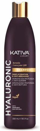 Kativa Szampon Hyaluronic Coenzyme Q10 Keratynowa 550 ml