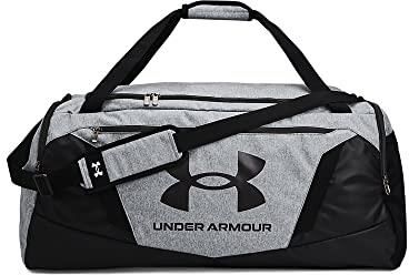 Under Armour Undeniable 5.0 Uniseks Sportowa Torba Podróżna, Szary/Czarny, M