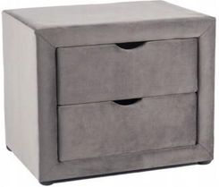 Zdjęcie Szafka Nocna Et 002 Velvet Szary 12449 - Suchań