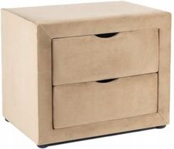 Zdjęcie Szafka Nocna Et 002 Velvet Beż 12452 - Wałbrzych