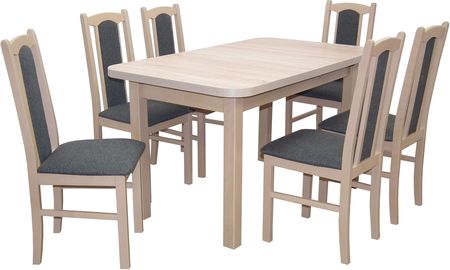 Sandow Rozkładany Stół Do Salonu Z 6 Krzesłami Zestaw 67F02505-4566-47Fb-90A8-Af77D13Ba5Ba
