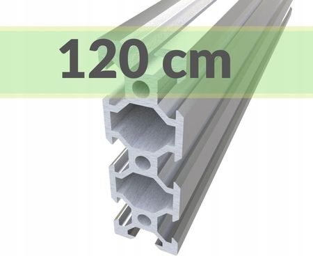 Profil Aluminiowy Konstrukcyjny 20x60 T6 120 cm V