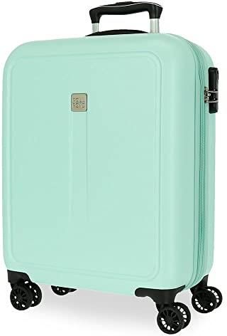 El Potro Ocuri White Suitcase Set, 55/70 cm, Rigid 6.2 kg, TSA ABS 6.2