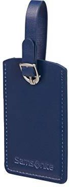 Samsonite Global Travel Accessories, prostokątna zawieszka na bagaż (2 x), 10 cm, niebieska (Midnight Blue), niebieski (midnight blue), 10 cm, przycze
