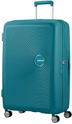 American Tourister Soundbox – Spinner S możliwość rozszerzenia bagażu podręcznego, zielony (Jade Green), L (77 cm - 110 L), Spinner L (77 cm – 110 l)