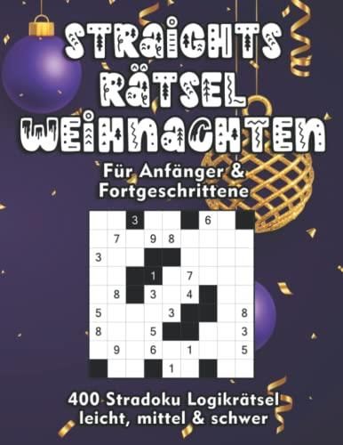 Weihnachten wird bunt: Logikrätsel und Ausmalbilder für die ganze Familie!