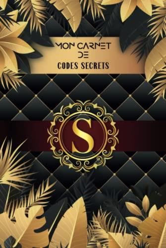 Mon Carnet De Codes Secrets R Pertoire Alphab Tique De Mots De Passe