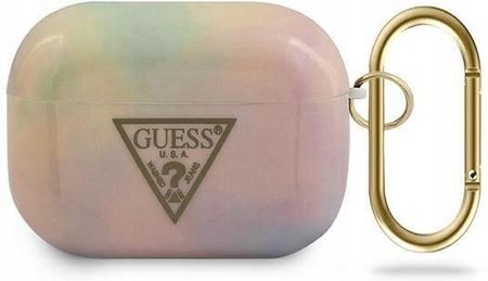 Guess GUACAPTPUMCGG01 AirPods Pro cover różowy/pin