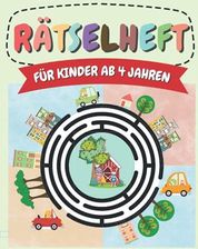 Rätselheft für Kinder ab 4 Jahren: Herausfordernden Labyrinth