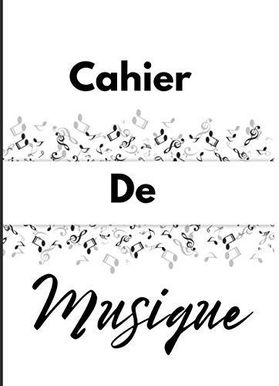 CAHIER DE MUSIQUE Pour Pianiste: Carnet De Partitions Vierge | Papier