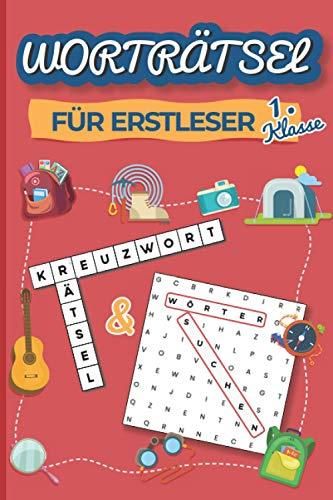 Worträtsel für Erstleser 1. Klasse Kreuzworträtsel und Wörter suchen