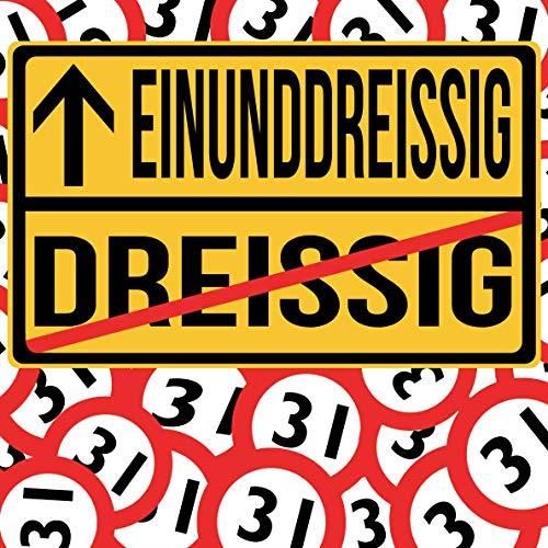31 dreißig einunddreißig Cooles Geschenk zum 31. Geburtstag