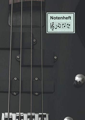 Notenheft: DIN A4 - 100 Seiten - Blanko Notenheft - Für