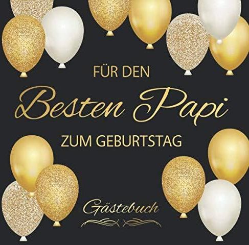 Für den Besten Papi Zum Geburtstag Gästebuch Edel Vintage Gästebuch
