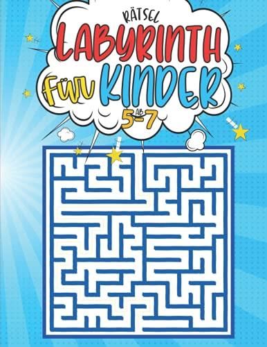 Labyrinth rätsel für kinder ab 5-7: 100 Labyrinth 3 ebenen mit Lösungen