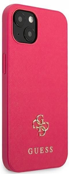 Guess GUHCP13SSLTGP Custodia Rigida In Silicone Per IPhone 13 Mini (5,4'') – Protezione Cellulare Colorata - 3