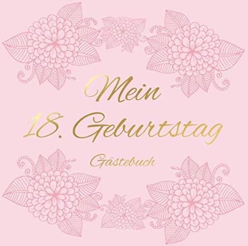 Mein 18. Geburtstag Gästebuch Vintage Gästebuch Album 18 Jahre