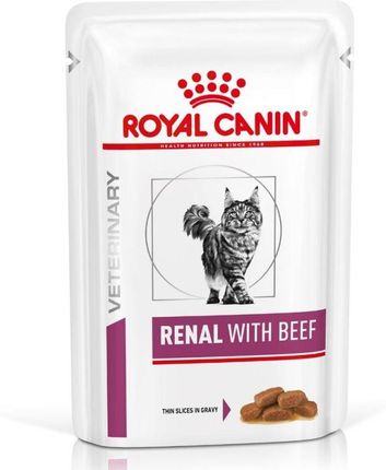 Royal Canin Veterinary Diet Renal Wołowina Feline Wet 85g