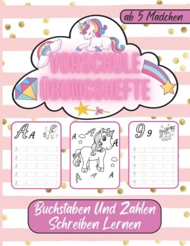 Magische Vorschule Übungshefte Ab 5 Jahre - 4 Hefte Mit Zaubertinte & Spurrillen