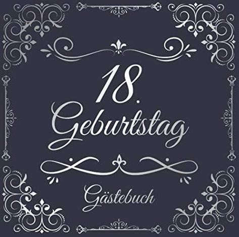 18. Geburtstag Gästebuch Edel Vintage Gästebuch Zum Eintragen und