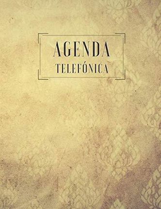 Agenda Telefónica Abecedario: Libreta alfabética para anotar más de 350  contactos con direcciones, teléfonos y correos electrónicos. Letra Grande  para - Literatura obcojęzyczna - Ceny i opinie 