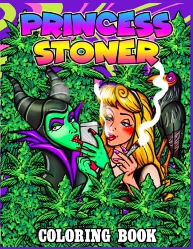Princess Stoner Coloring Book: Including Adorable Stress Relieving Unique  Stoner Trippy Psychedelic Designs, Marijuana High Coloring Books for Adults  - Literatura obcojęzyczna - Ceny i opinie 