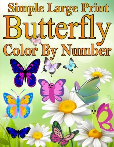 Color By Numbers Coloring Book For Kids Ages 4-8: Large Print