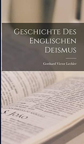 Geschichte Des Englischen Deismus Literatura obcojęzyczna Ceny i