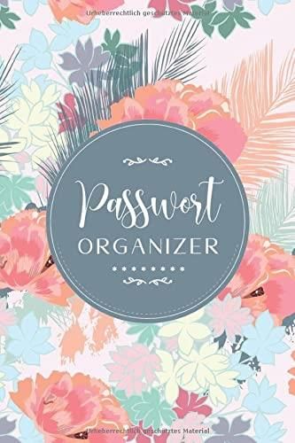 Passwort-Buch A6 Mit Alphabetischen Tabs - Sicherheit Für Deine Logins