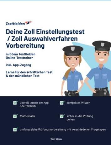 Deine Zoll Einstellungstest / Zoll Auswahlverfahren Vorbereitung Mit ...