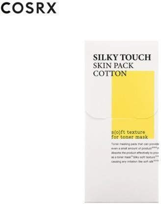 COSRX Naturally Embo Cotton Puff 60 szt - skompresowany wacik z czystej 100% bawełniany