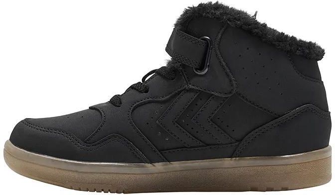 Baskets Hummel Camden Winter High Jr - Mixte Enfant - Tige Haute - Nubuck - Doublure Chaude - Velcro