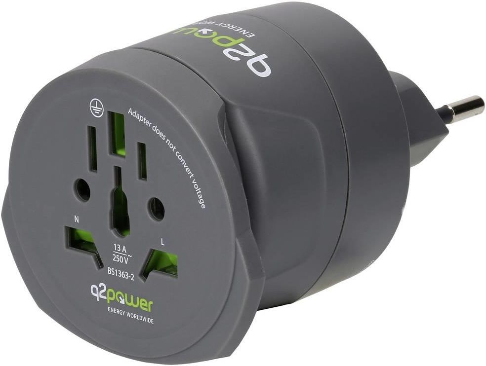 Q2 Power Adapter Podróżny Q21.300100TH Opinie i ceny na Ceneo.pl
