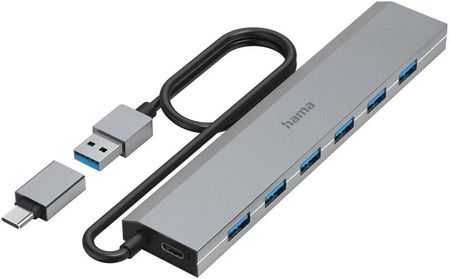 Hama Hub USB USB 3.2 Gen 1, 5 Gbit/s (200137)