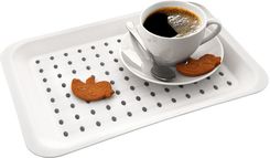 Zdjęcie Taca kuchenna do serwowania biała 33x23 cm - Pobiedziska