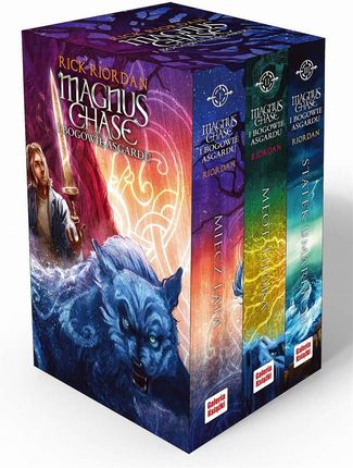 Pakiet Magnus Chase i bogowie Asgardu. Tomy 1-3: Miecz lata, Młot Thora, Statek umarłych