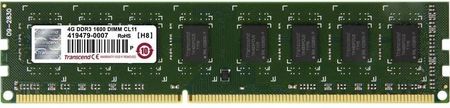 Pamięć RAM Transcend DDR3 2 GB 1600 MHz CL11 (JM1600KLU-2G)