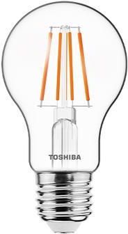 Żarówka LED filament E27 A60 11W bezbarwna ściemnialna - Toshiba 00172751