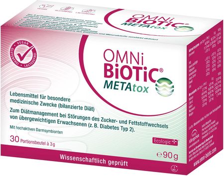 OMNi-BiOTiC® METAtox - metabolizm glukozy i lipidów
