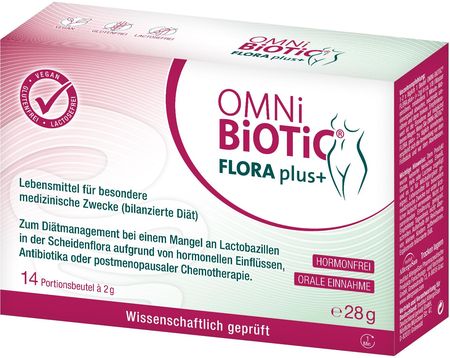 OMNi-BiOTiC® FLORA plus+ - delikatność kobiecej flory