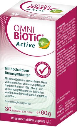 OMNi-BiOTiC ACTIVE wsparcie mikrobiomu osób starszych 60g
