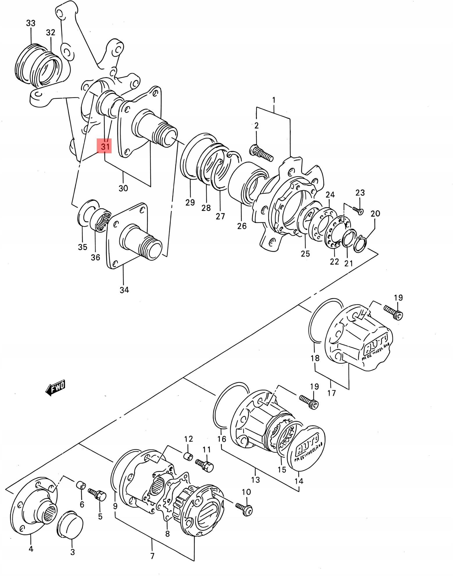 Suzuki 43445 60a11