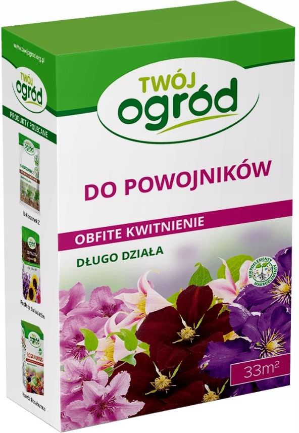 Nawóz Nawóz Do Powojników 1kg Obfite Kwitnienie - Ceny i opinie - Ceneo.pl